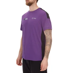 T-Shirts & Tank Tops*Mercedes-Benz 2er Pack AMG Petronas F1 MAPF1 FW George Russell Herren Basic T-Shirt mit LH44-Print Alltags-Shirt 701222303 001 Lila