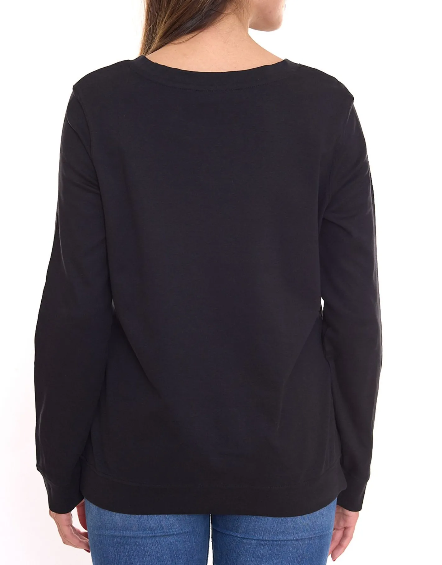 Sweater & Pullover*neun 9 monate 2er Pack Damen schlichtes Schwangerschafts-Shirt Umstands-Mode Sparpack 51076156 Schwarz