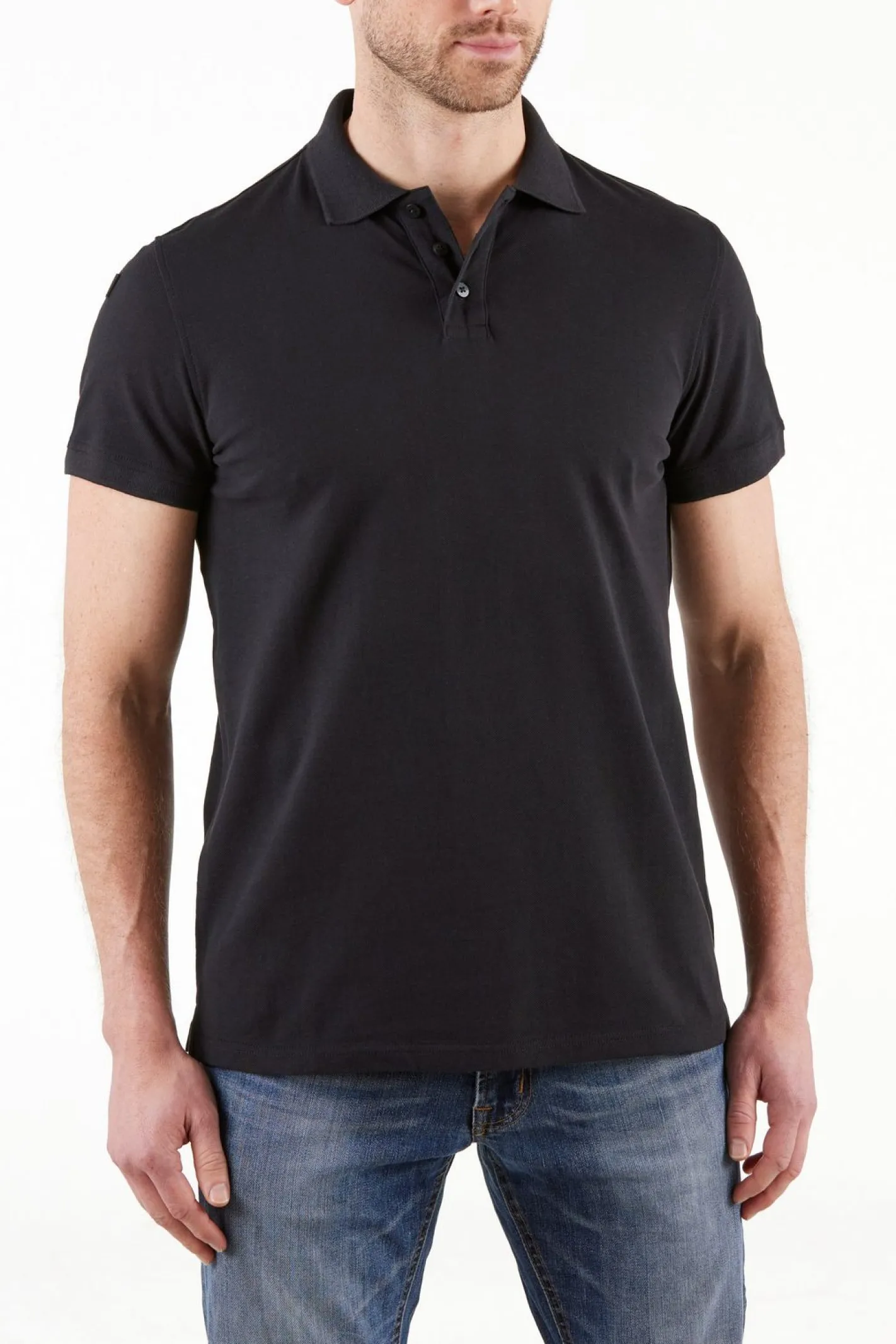 Hemden & Poloshirts*NORTHERN COUNTRY 2er Pack Herren Polo-Shirt mit Stifthalter Baumwoll-Shirt Arbeits-Shirt 00010613 oder Schwarz Grün