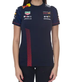 Fitnessmode & Jogginghosen|Tops & T-Shirts*Oracle Red Bull Racing 3er Pack Formel 1 F1 Team Verstappen Pérez Damen T-Shirt mit Grafikdrucken Sport-Shirt TF2644 Navy