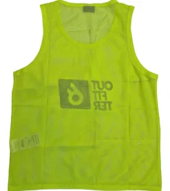 Sportoberbekleidung*Outfitter 5er Pack OCEAN FABRICS TAHI nachhaltiges Kinder Trainings-Leibchen Mannschaftssport OUT-K-3038-OTW-27 Neongelb