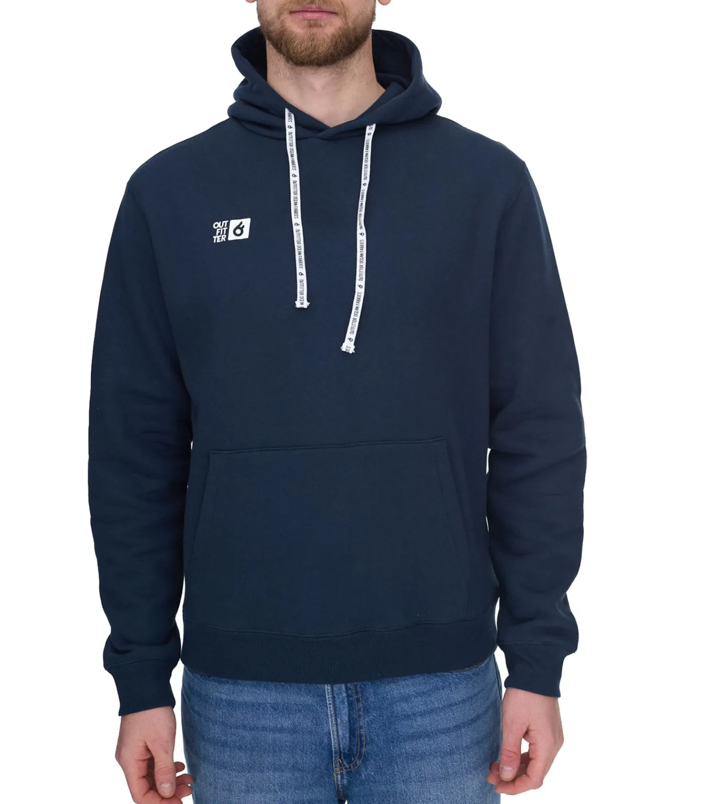 Pullover & Sweater*Outfitter 3er Pack Ocean Fabrics Thai Herren Hoodie nachhaltiger Kapuzen-Pullover im Basic-Style OUT-M-1003-OTW Schwarz, Rot oder Dunkelblau