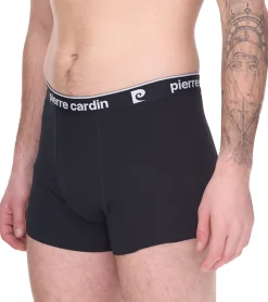 Unterwäsche|Boxershorts*Pierre Cardin 10er Pack Herren Baumwoll-Boxershorts Unterwäsche R808 Schwarz oder Grau