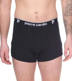 Unterwäsche|Boxershorts*Pierre Cardin 2er Pack Herren Baumwoll-Boxershorts Unterwäsche R808 6990 Schwarz