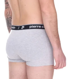 Unterwäsche|Boxershorts*Pierre Cardin 2er Pack Herren Baumwoll-Boxershorts Unterwäsche R808 6500 Grau