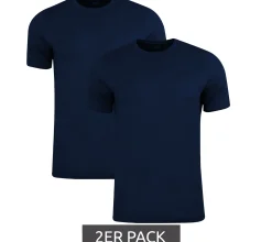 T-Shirts & Tank Tops*PUMA 2er Pack Base Kinder Sport-Shirt für Jungen & Mädchen nachhaltiges Baumwoll T-Shirt mit Logo 678577 Grau, Dunkelblau oder 678260 Weiß, Schwarz