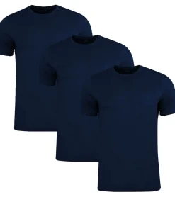 T-Shirts & Tank Tops*PUMA 3er Pack Base Kinder Sport-Shirt für Jungen & Mädchen nachhaltiges Baumwoll T-Shirt mit Logo 678577 02 Dunkelblau