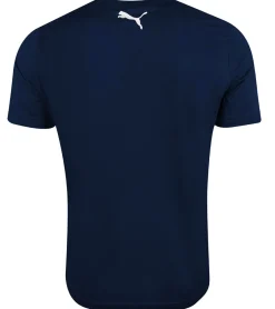 T-Shirts & Tank Tops*PUMA 3er Pack Base Kinder Sport-Shirt für Jungen & Mädchen nachhaltiges Baumwoll T-Shirt mit Logo 678577 02 Dunkelblau