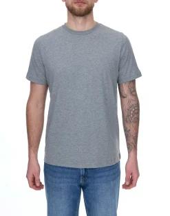 T-Shirts & Tank Tops*PUMA 2er Pack Herren T-Shirts Baumwoll-Shirt Rundhals-Shirts Basic-Shirt 683509 01 Grau