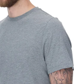 T-Shirts & Tank Tops*PUMA 3er Pack Statement Deluxe Edition Base nachhaltiges Herren Baumwoll-Shirt T-Shirts 683509 Grau oder Dunkelblau