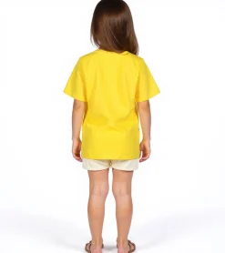 T-Shirts & Tank Tops*PUMA 3er Pack TeamGoal 23 Casual Kinder Sport-Shirt für Jungen & Mädchen Baumwoll T-Shirt mit Logo-Stickerei 656709 07 Gelb