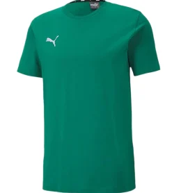 T-Shirts & Tank Tops*PUMA 2er Pack TeamGoal 23 Jungen & Mädchen Sport-Shirt Baumwoll-Shirt mit Logo-Patch T-Shirt 656709 Grün, Schwarz, Grau, Dunkelblau, , Rot, Hellblau oder Weiß Gelb