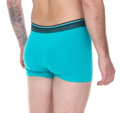 Unterwäsche|Boxershorts*REPLAY 2er Pack Herren Retro Boxershorts Baumwoll-Unterwäsche I101235-001 N257 Schwarz/Türkis