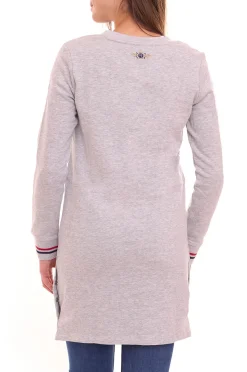 Kleider*Tom Tailor 2er Pack POLO TEAM Damen Baumwoll-Kleid mit Knöpfen 21499233 Grau