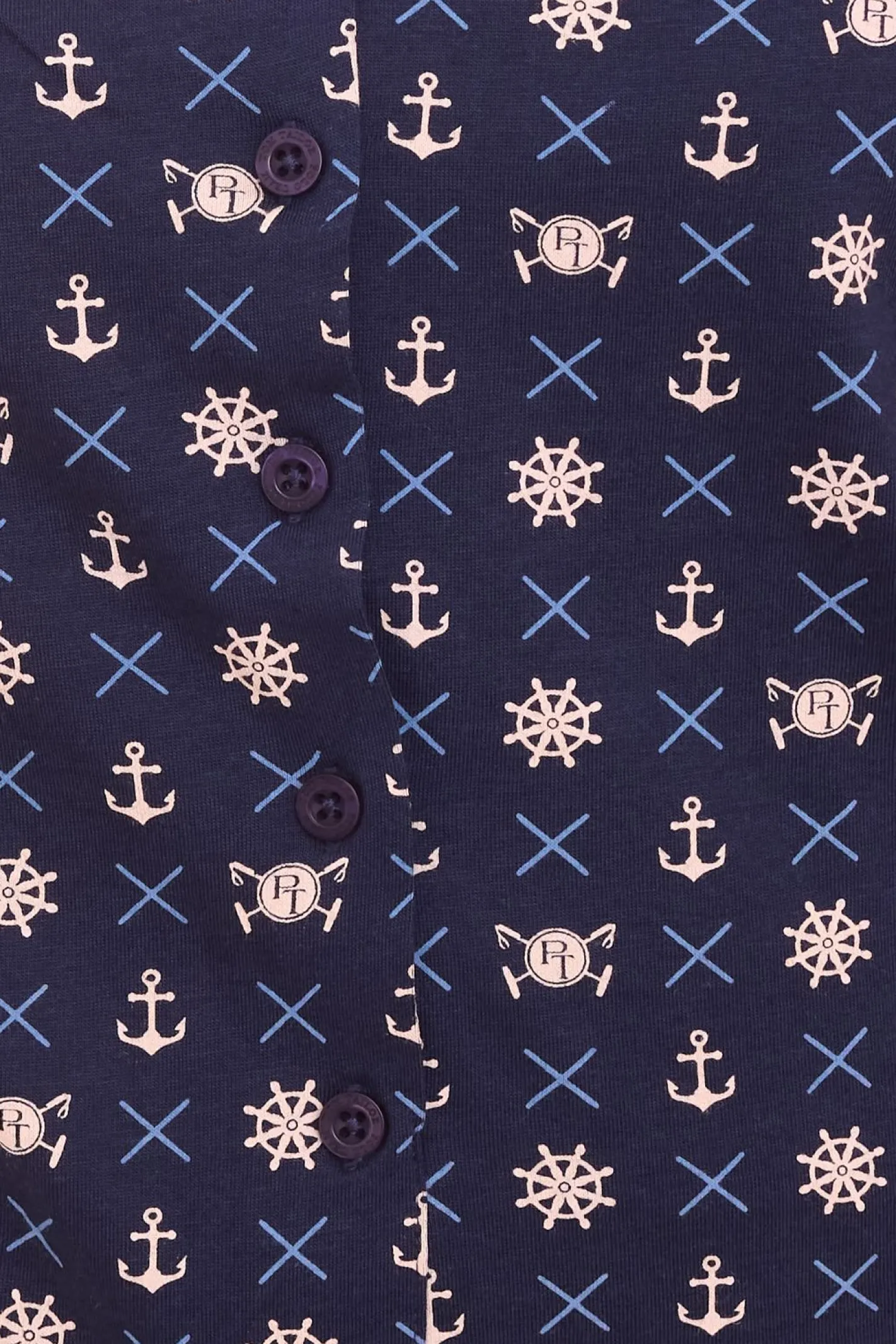 Tops & T-Shirts*Tom Tailor 2er Pack T-Shirt Set Damen Sommer-Shirt und Baumwoll-Top 21882004 Weiß/Blau