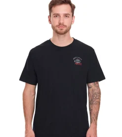 T-Shirts & Tank Tops*U.S. SPORT AMERICA 2er Pack Herren T-Shirt Basic Baumwoll-Shirt Rundhals-Shirt Kurzarm Schwarz/Weiß