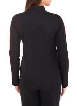 Sportoberbekleidung|Fitnessmode & Jogginghosen*adidas 2er Sparpack Tiro LS Damen Trainings-Sweatshirt mit AEROREADY Technologie Half-Zip Sweatshirt HU0319 Schwarz