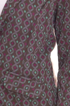 Blazer & Sakko*Aniston 2er Sparpack CASUALS Damen Blazer Kurz-Jacke mit Knöpfen 56919808 Grün/Braun