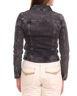 Mäntel & Jacken*GANG JEANS 2er Sparpack Damen Denim-Jacke Jeans-Jacke im Washed Look 68113848 Grau/Schwarz