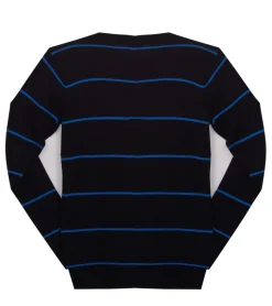 Pullover & Sweater*KIDSWORLD 3er Sparpack Pullover weicher Kinder Strick-Pulli mit Streifen 24014735 Schwarz/Blau