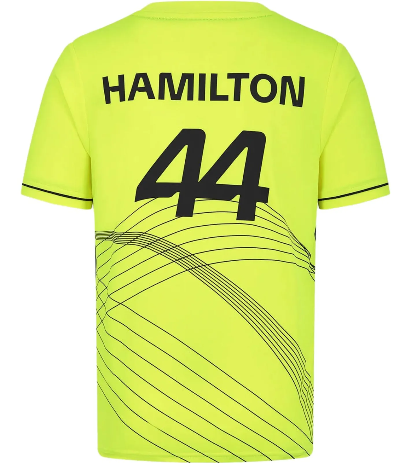 T-Shirts & Tank Tops*Mercedes-Benz 2er Sparpack AMG Petronas F1 Herren T-Shirt Lewis Hamilton Kurzarm-Trikot 701227120 001 Neon-Gelb