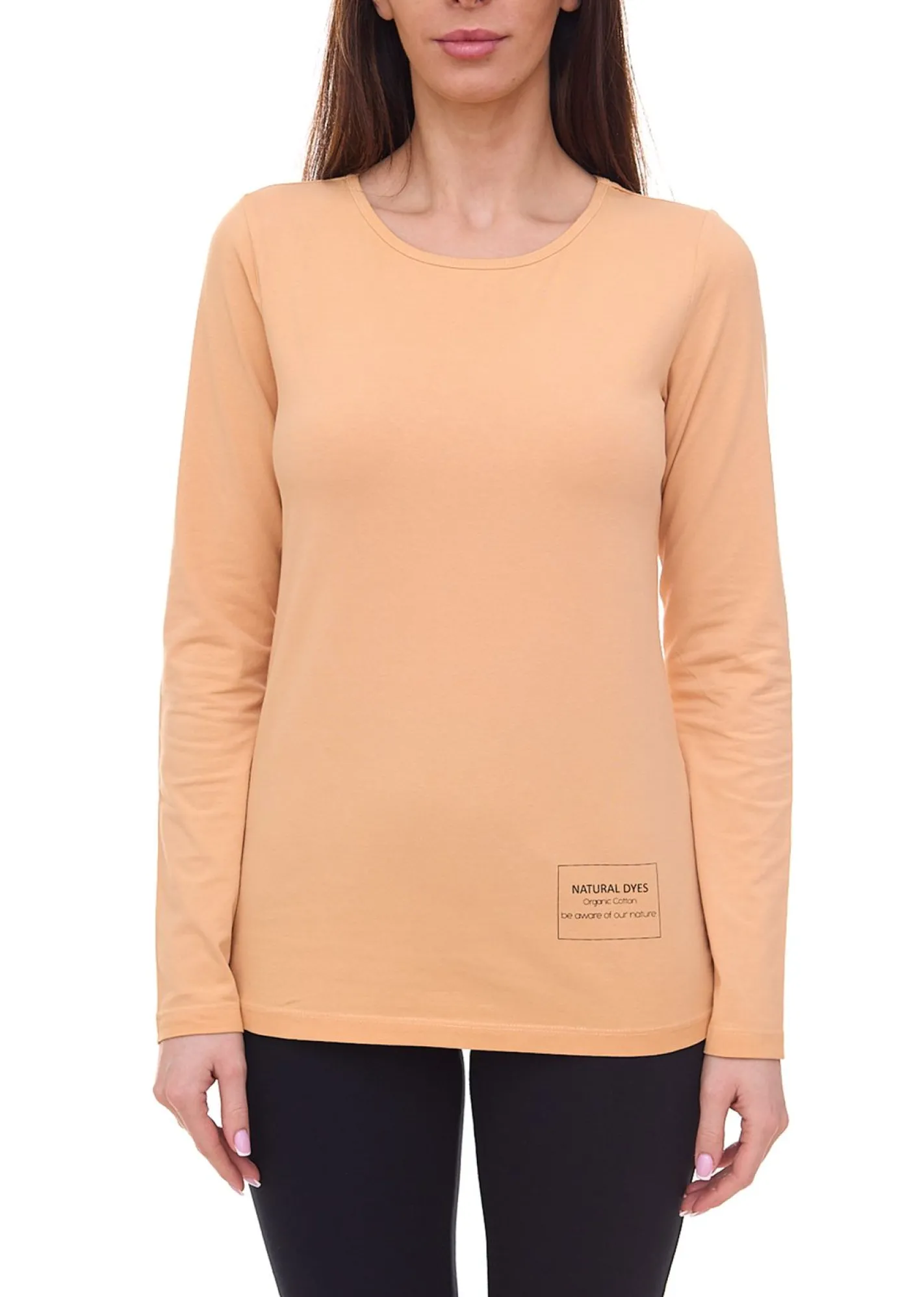 Tops & T-Shirts*OTTO 2er Sparpack products Langarm-Shirt nachhaltiges Damen Baumwoll-Shirt 25824245 Apricot