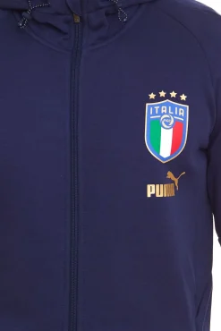 Ballsport|Jacken & Mäntel*PUMA 2er Sparpack FIGC Coach Herren Sweat-Jacke Trainings-Jacke Italien Fanwear 767108 13 Dunkelblau