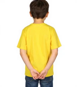 T-Shirts & Tank Tops*PUMA 2er Sparpack TeamGoal 23 Jungen & Mädchen Sport-Shirt Baumwoll-Shirt mit Logo-Patch T-Shirt 656709 07 Gelb