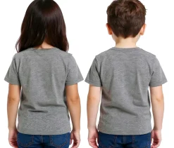 T-Shirts & Tank Tops*PUMA 2er Sparpack TeamGoal 23 Jungen & Mädchen Sport-Shirt Baumwoll-Shirt mit Logo-Patch T-Shirt 656709 33 Grau