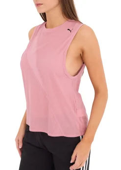 Sportoberbekleidung|Fitnessmode & Jogginghosen*PUMA 2er Sparpack Train Pearl Mesh Tank Damen Tank-Top Sport-Top mit dryCELL 519558 04 Rosa
