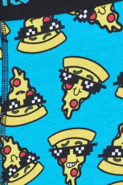 Unterwäsche|Boxershorts*TASTIQ 15er Sparpack Herren Boxershorts mit Pizza- / US-Dollar- oder Müsli-Print Baumwoll-Unterhose in Geschenkbox Unterwäsche Tas/1/BCX3 Schwarz/Blau/Grün/Gelb Cerealien-Set