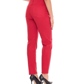 Hosen & Jeans*ESPRIT Damen Tapered-Jeans 5-Pocket Denim-Hose aus Bio-Baumwolle 010EE1B315 B02 610 Rot