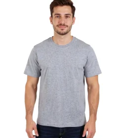 Große Größen|T-Shirts & Tank Tops*European League Of Football Blanko T-Shirts grau meliert