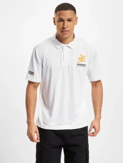 Poloshirts & Blusen|Hemden & Poloshirts*European League Of Football Fehérvár Enthroners PoloShirts leuchtend weiß