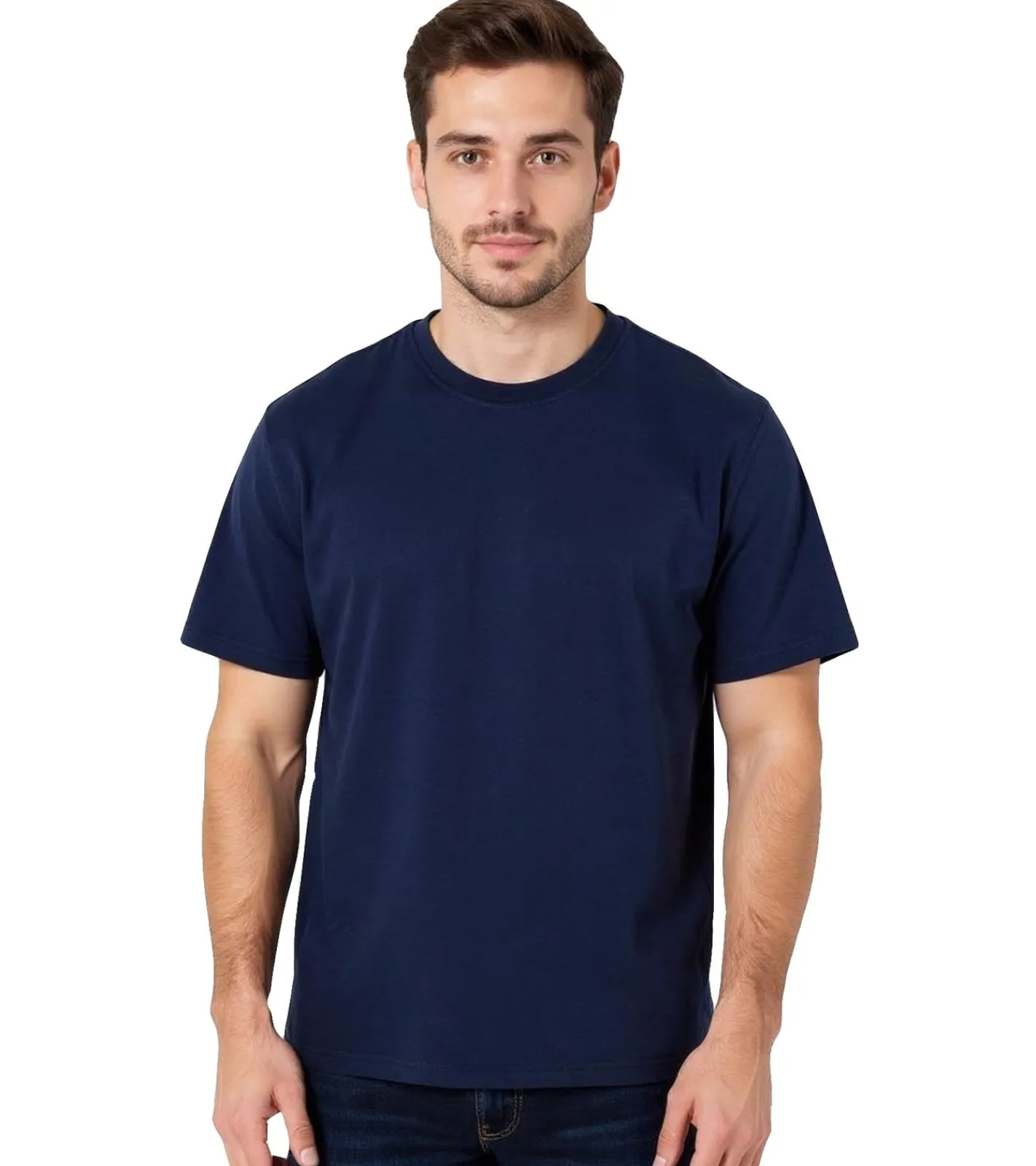 Große Größen|T-Shirts & Tank Tops*European League Of Football Blanko T-Shirts Festzug blau