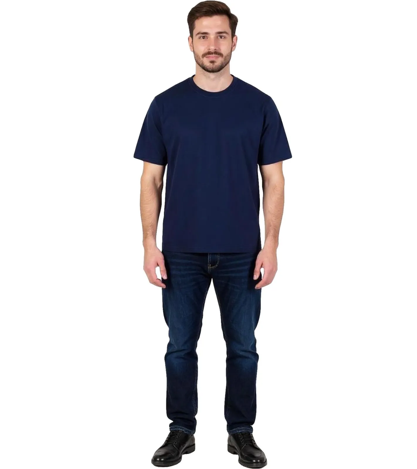 Große Größen|T-Shirts & Tank Tops*European League Of Football Blanko T-Shirts Festzug blau