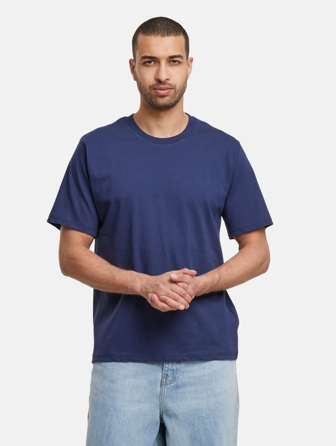 Große Größen|T-Shirts & Tank Tops*European League Of Football Blanko T-Shirts Festzug blau