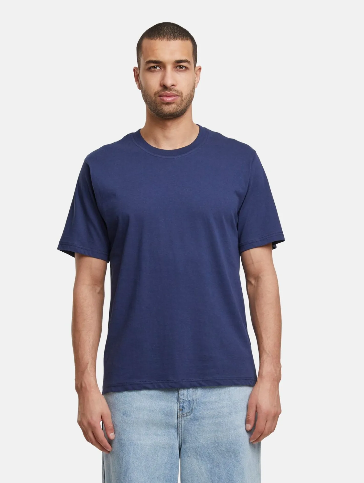 Große Größen|T-Shirts & Tank Tops*European League Of Football Blanko T-Shirts Festzug blau