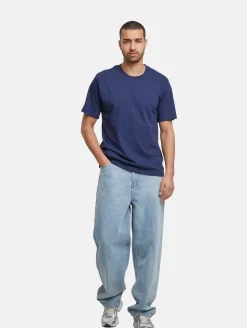 Große Größen|T-Shirts & Tank Tops*European League Of Football Blanko T-Shirts Festzug blau