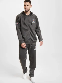 Große Größen|Fitnessmode & Jogginghosen*European League Of Football Milano Seamen Jogginghosen anthrazit