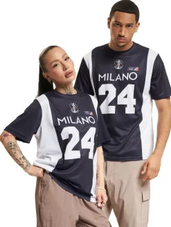 Tops & T-Shirts|T-Shirts & Tank Tops*European League Of Football Milano Seamen 1 Trikots blau