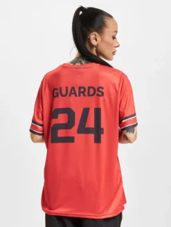 Große Größen|Tops & T-Shirts*European League Of Football Helvetic Guards 1 Trikots rot