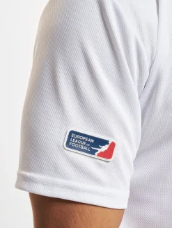 Poloshirts & Blusen|Hemden & Poloshirts*European League Of Football Prague Lions Poloshirts leuchtend weiß