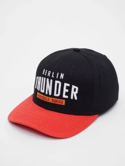 Caps & Mützen*European League Of Football Berlin Thunder Snapback Caps tiefschwarz/tomate