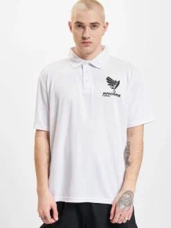 Poloshirts & Blusen|Hemden & Poloshirts*European League Of Football Raiders Tirol PoloShirts leuchtend weiß