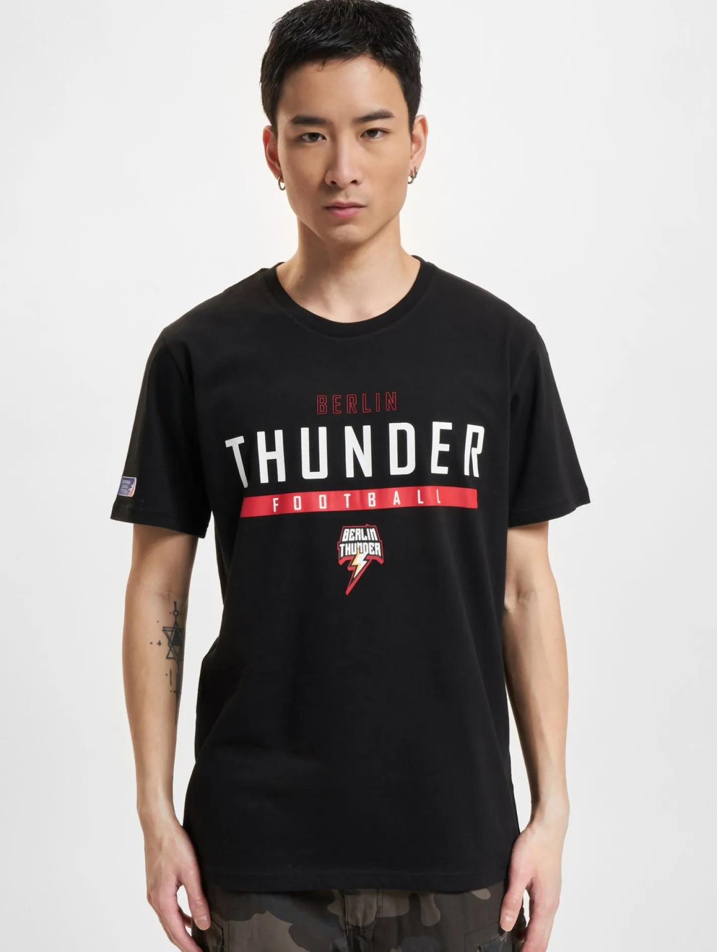 Tops & T-Shirts|T-Shirts & Tank Tops*European League Of Football Berlin Thunder Identity T-Shirt schwarz