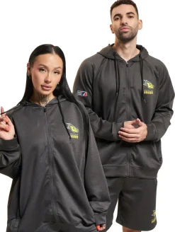 Mäntel & Jacken|Jacken & Mäntel*European League Of Football Barcelona Dragon Übergangsjacken anthrazit