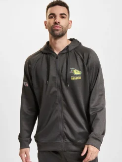 Mäntel & Jacken|Jacken & Mäntel*European League Of Football Barcelona Dragon Übergangsjacken anthrazit