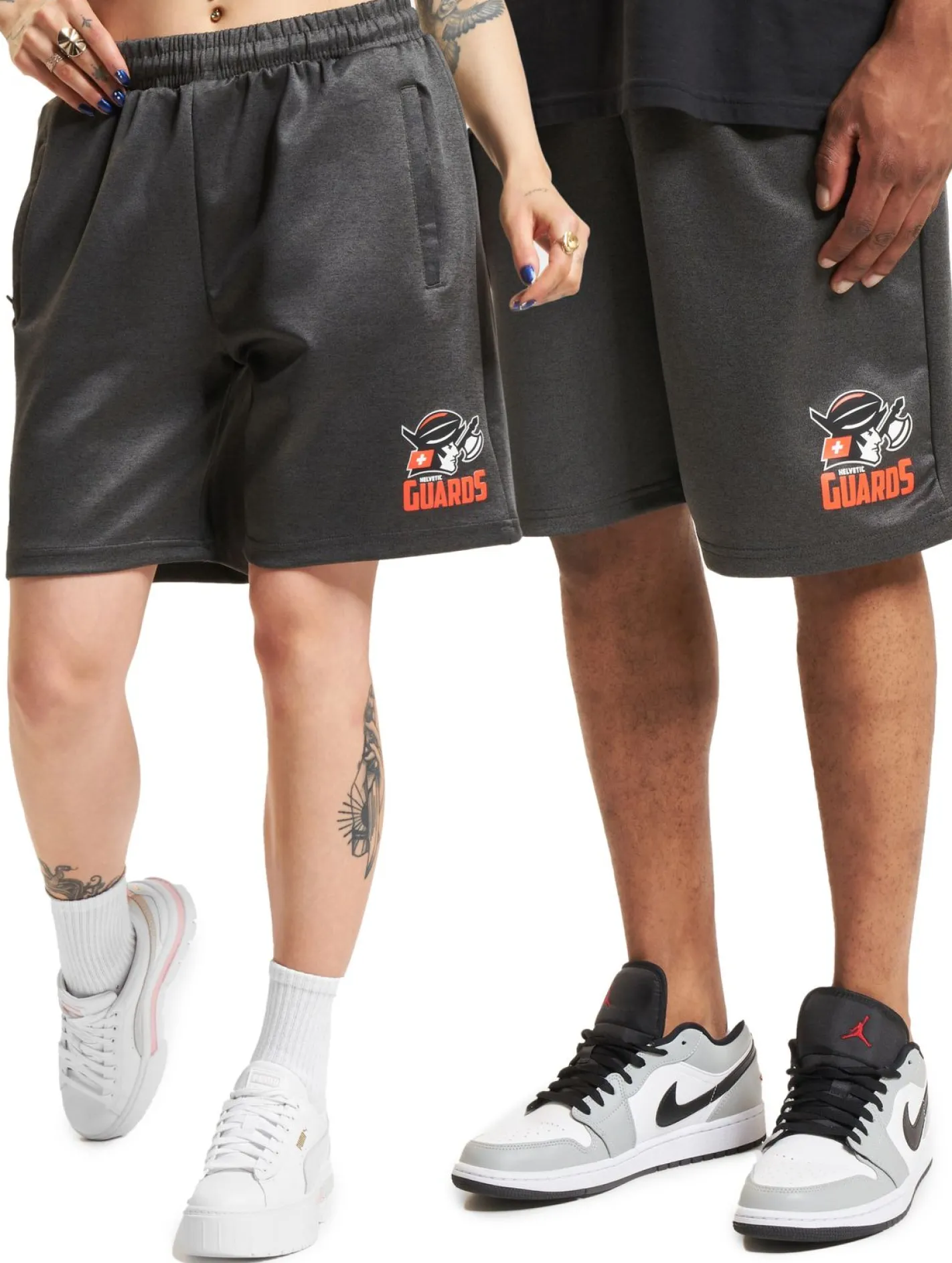 Shorts & Bermudas|Shorts & Bermudas*European League Of Football Helvetic Guards 1 Shorts anthrazit