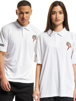 Poloshirts & Blusen|Hemden & Poloshirts*European League Of Football Berlin Thunder PoloShirts leuchtend weiß
